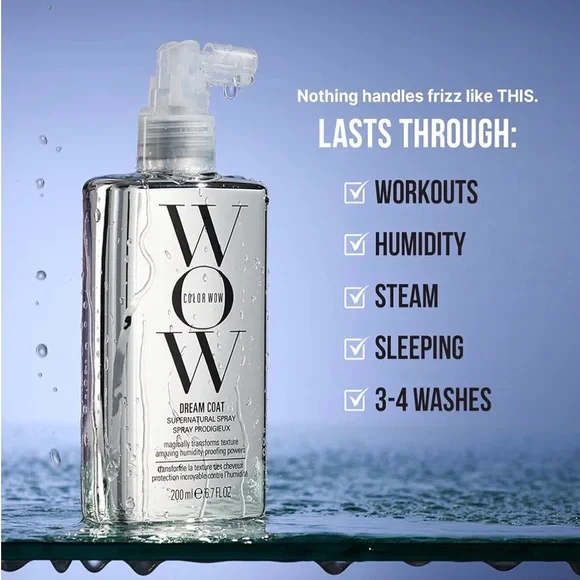 NEW Color WOW Dream Coat Spray Anti-Frizz Heat-Activated Treatment 6.7 oz - Picture 5 of 7